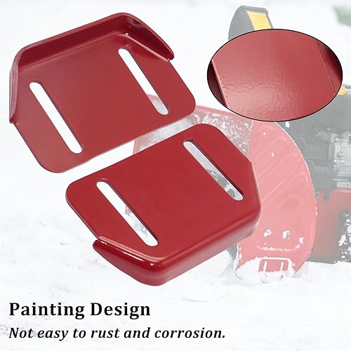 Miniatura 2 de CheeMuii Juego de zapatos antideslizantes para Cub Cadet MTD Troy Bilt Storm Snow Boss 524 826 quitanieves