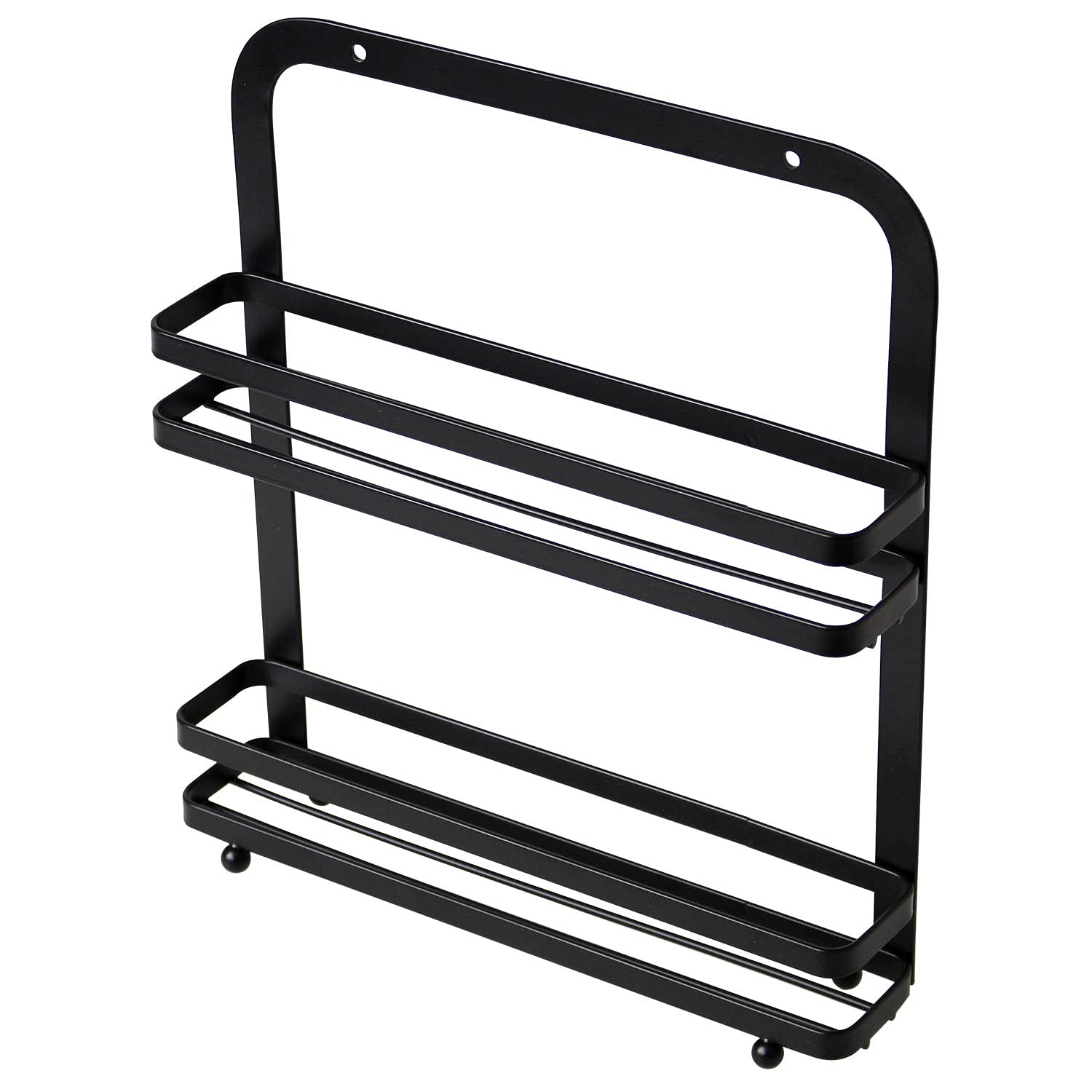 apollo THE HOUSEWARES BRAND Flat Iron Spice Rack 2 tier