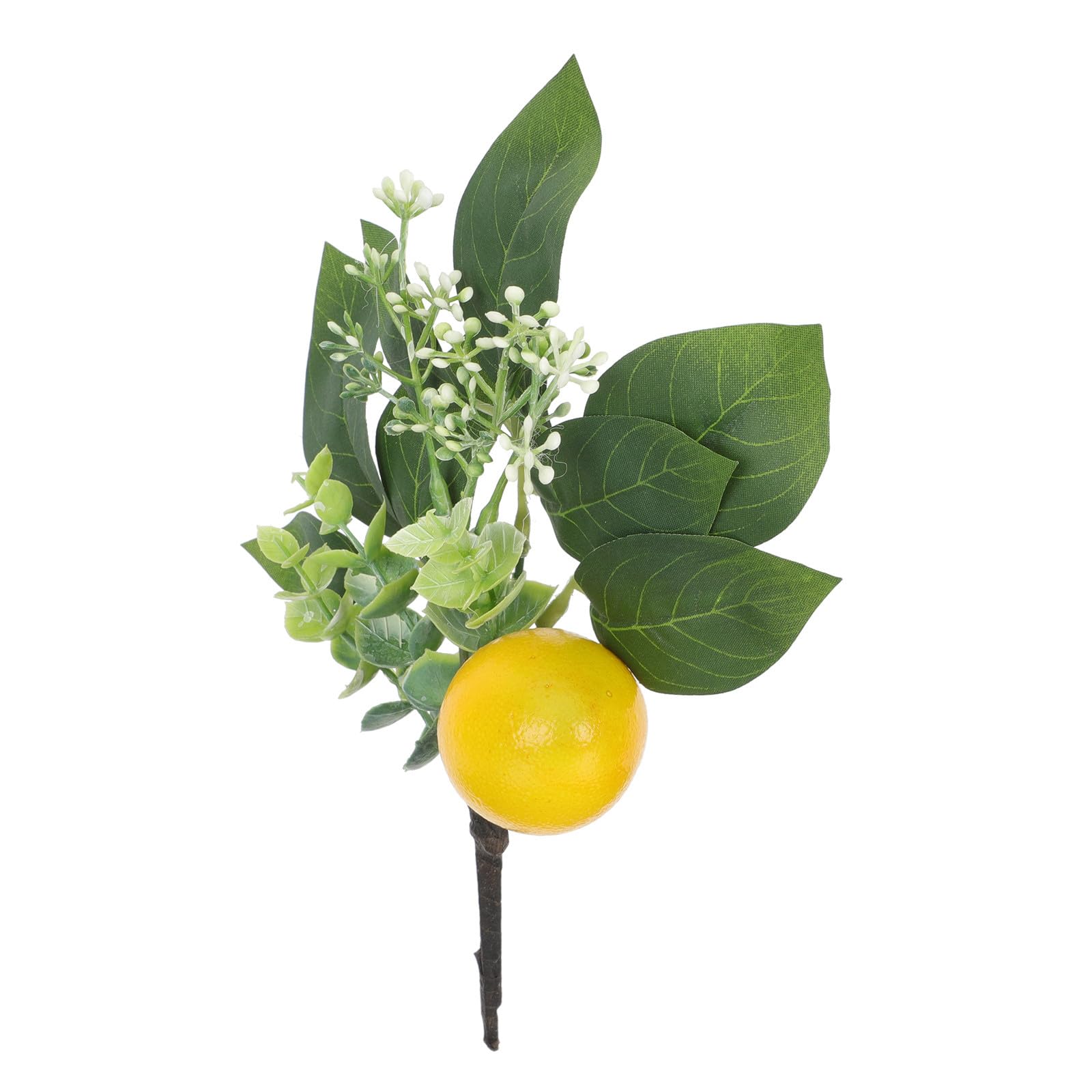 Artificial Lemon Branch Decoration Imitation Flower Branch for Home Layout Decor for Living Room and Dining Table Ornament