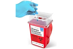 Safe Sharps Disposal Container for Home Use