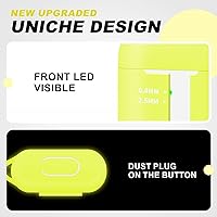 Vista 690 de Funda para AirPods Pro con kit de limpieza, funda de silicona suave para Apple AirPod Pro de 1ª/2ª generación, accesorios de funda AirPods Pro/Pro 2