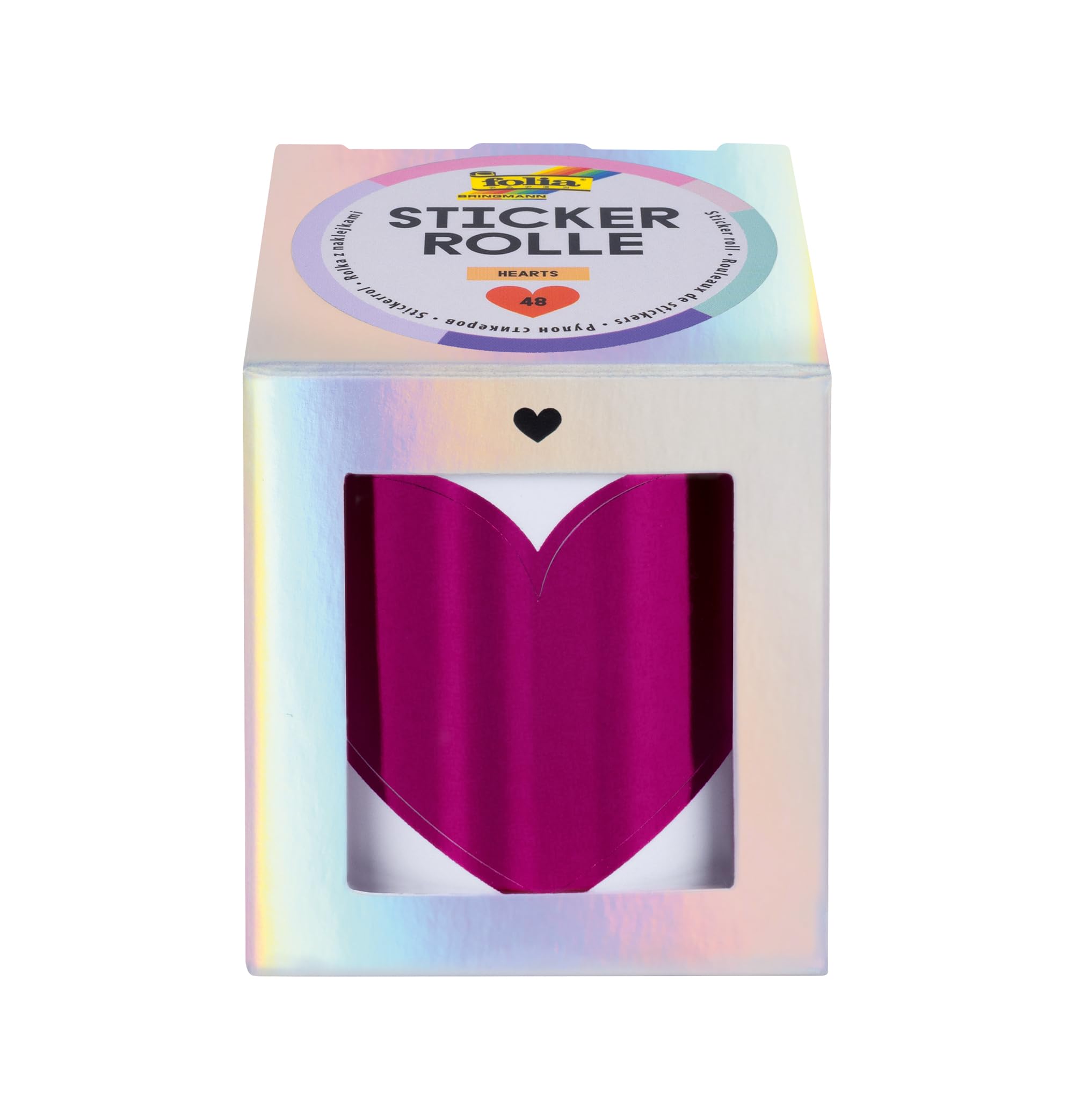 folia 27201 – Stickerrolle HEARTS