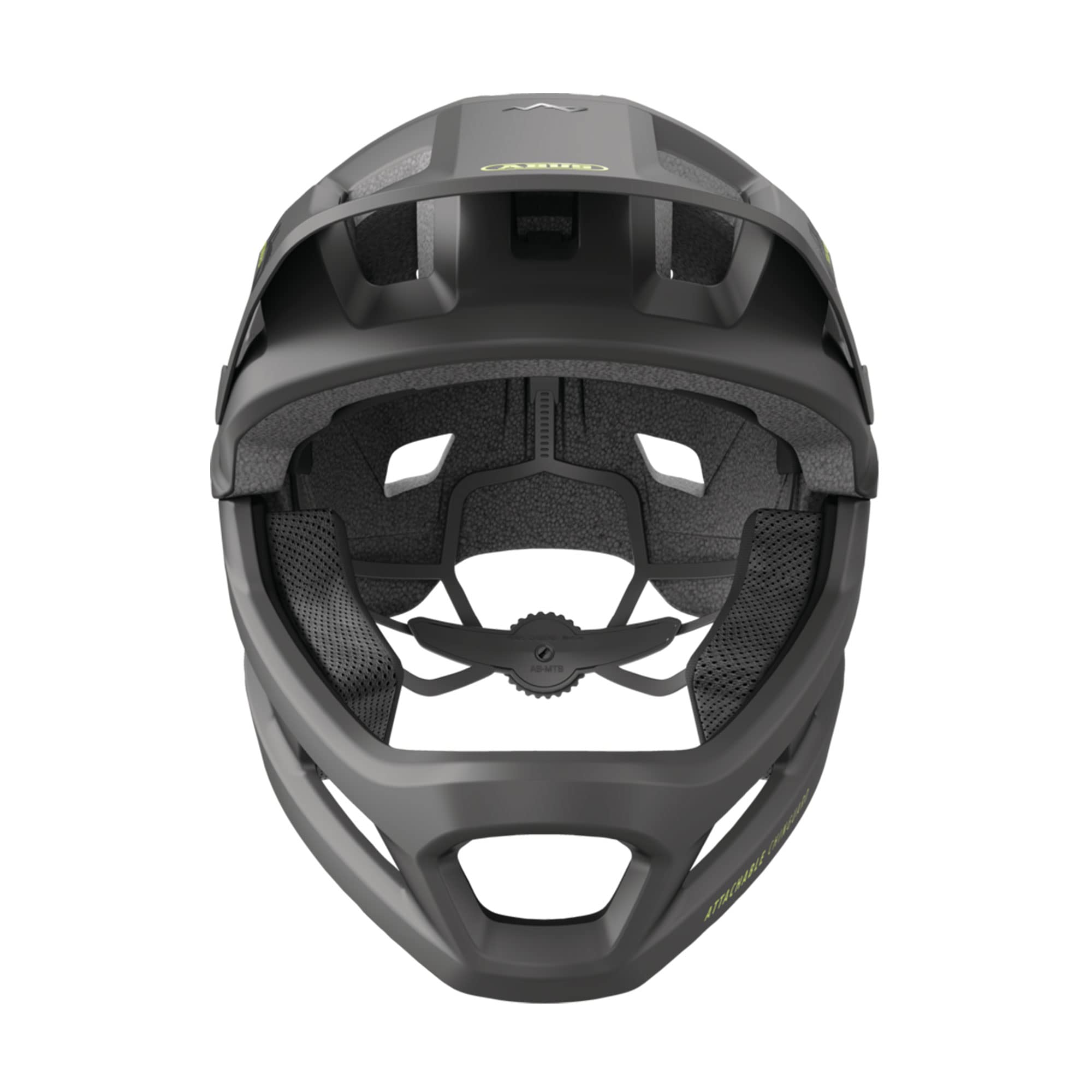 ABUS Casco MTB YouDrop FF - kask integralny dla dzieci i młodzieży - z odpinaną osłoną podbródka