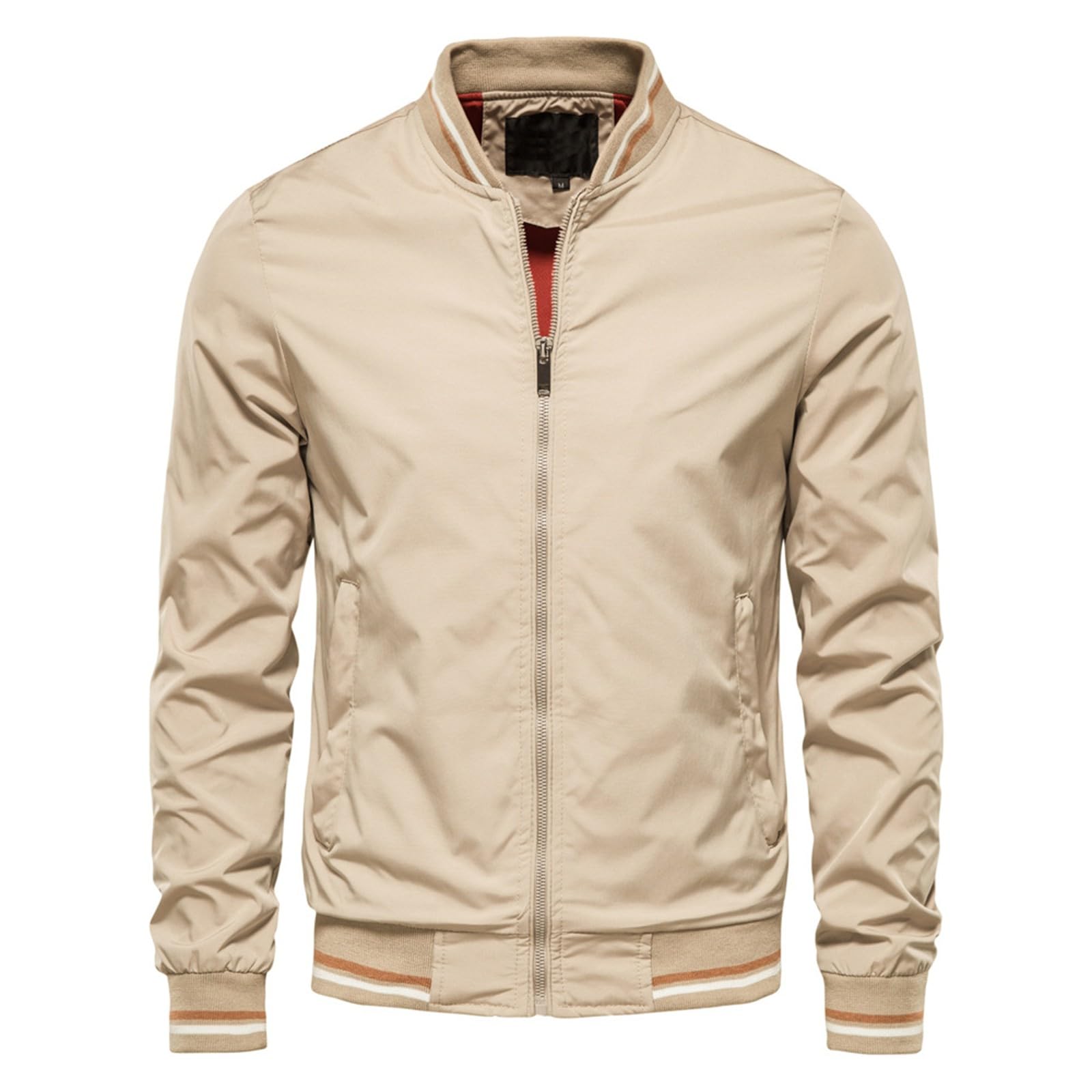 Chaqueta bomber clásica para hombre, chaquetas deportivas para hombre