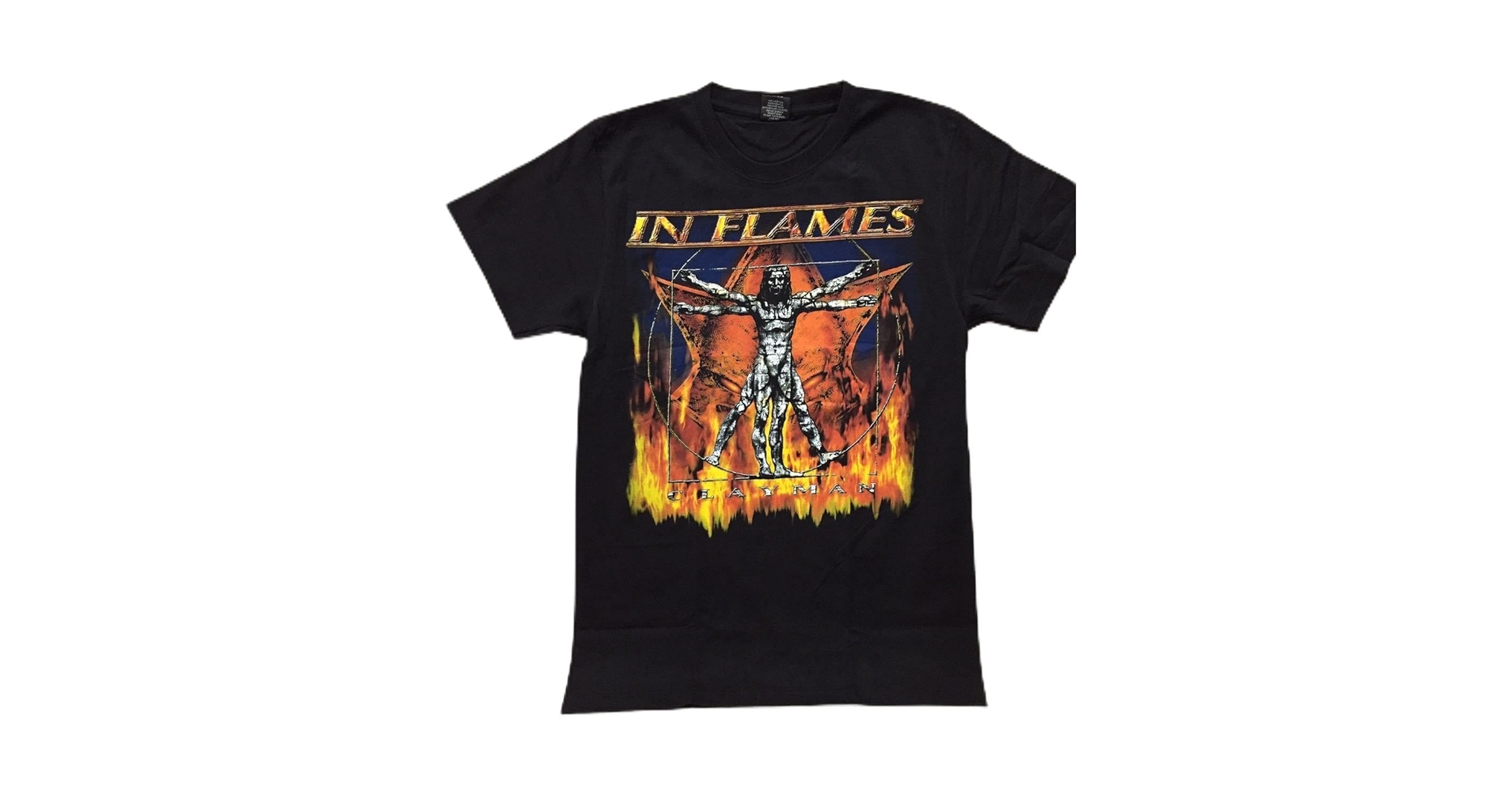 Amazon | バンドTシャツ イン フレイムス IN FLAMES L | Tシャツ
