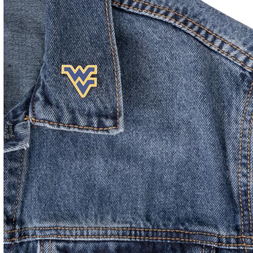 Image of Desert Cactus West Virginia Mountaineers Magnetic Metal Lapel Pin (B) | Officially Licensed WVU West Virginia University Enamel Finish Lapel Pin Formal Wear Bag and Hat Jewelry Tie Track Brooch Pin