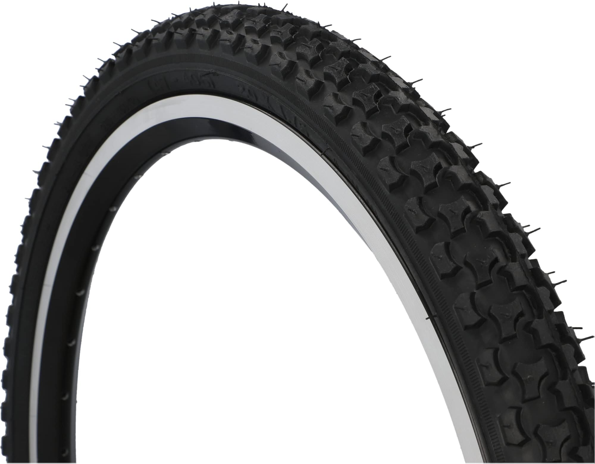 fischerFahrradreifen MTB 12-24 Zoll / 47-406 ETRTO, Verschiedene Ausführungen, schwarz