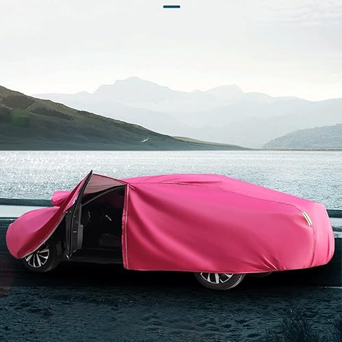 Miniatura 10 de DUBOM Car Cover Outdoor Waterproof for KIA Cerato I Hatchback, Car Covers Waterproof Breathable Large, Car Cover Dustproof Anti-UV Anti-Scratch Car