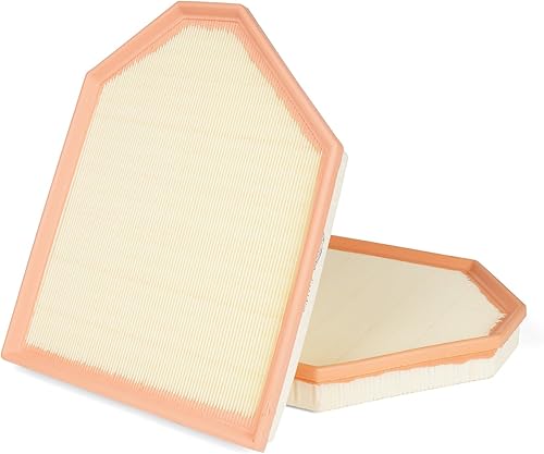 Miniatura 7 de Forccord Paquete de 2 filtros de aire de motor para BMW X5, X7, 2019-18 X3, 2023-20 X6, 2023-17 540i xDrive, 530i, 540i, 2022-19 530i xDrive,