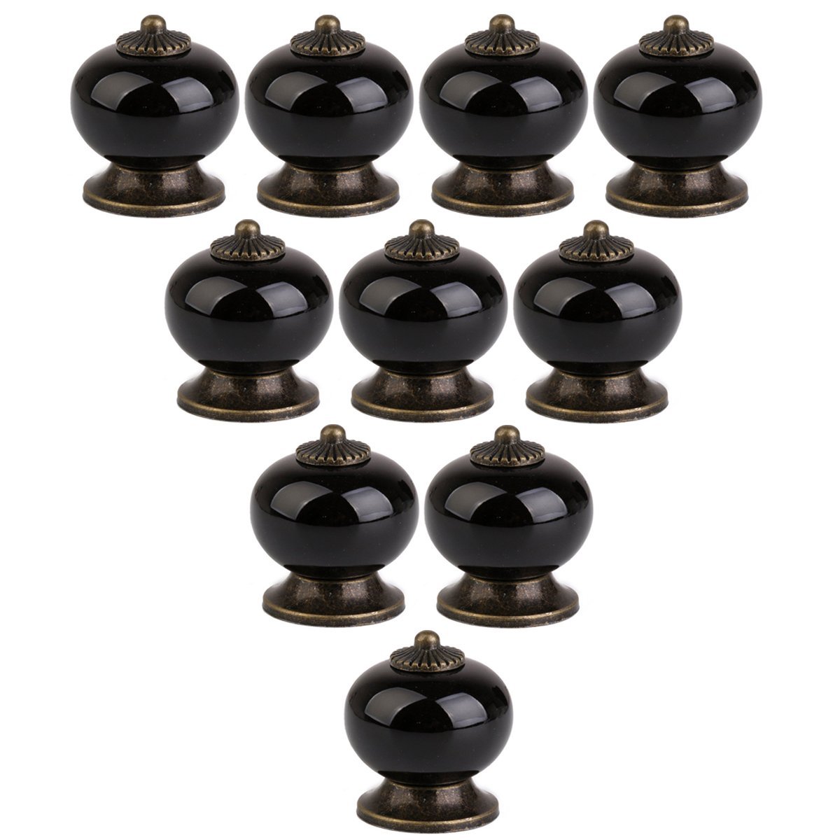 10 sztuk uchwytów do mebli ceramicznych