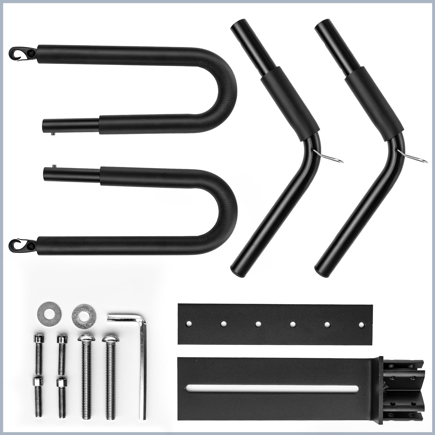 Surfboard Bike Rack,Motorcycle Surfboard Rack,Bicycle Surf Board Carrier,Surfboard Rack for Motorcycle/Mopeds/E-Bikes