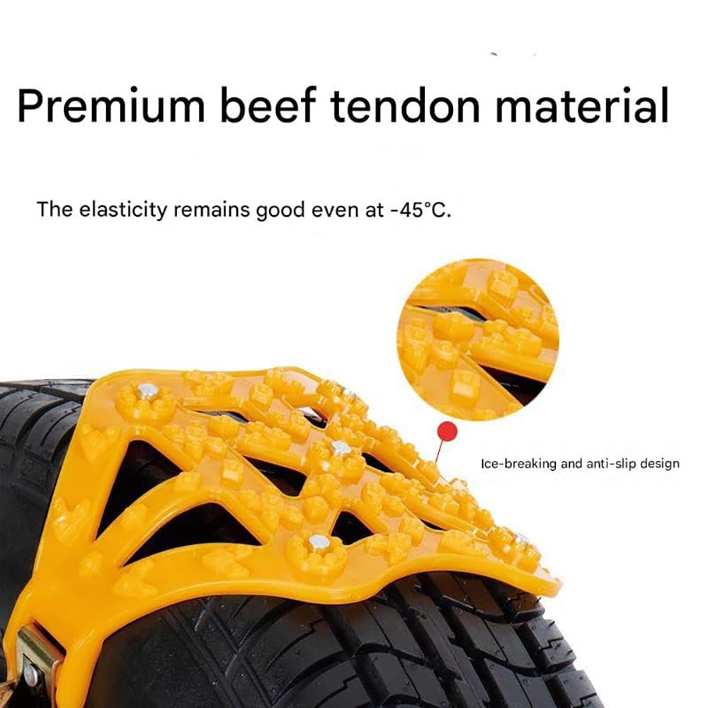 Cadenas de Nieve para Coche, para Seat Arona (2017-) Cadenas Antideslizantes para Neumáticos de Nieve,Antideslizantes,8pcs