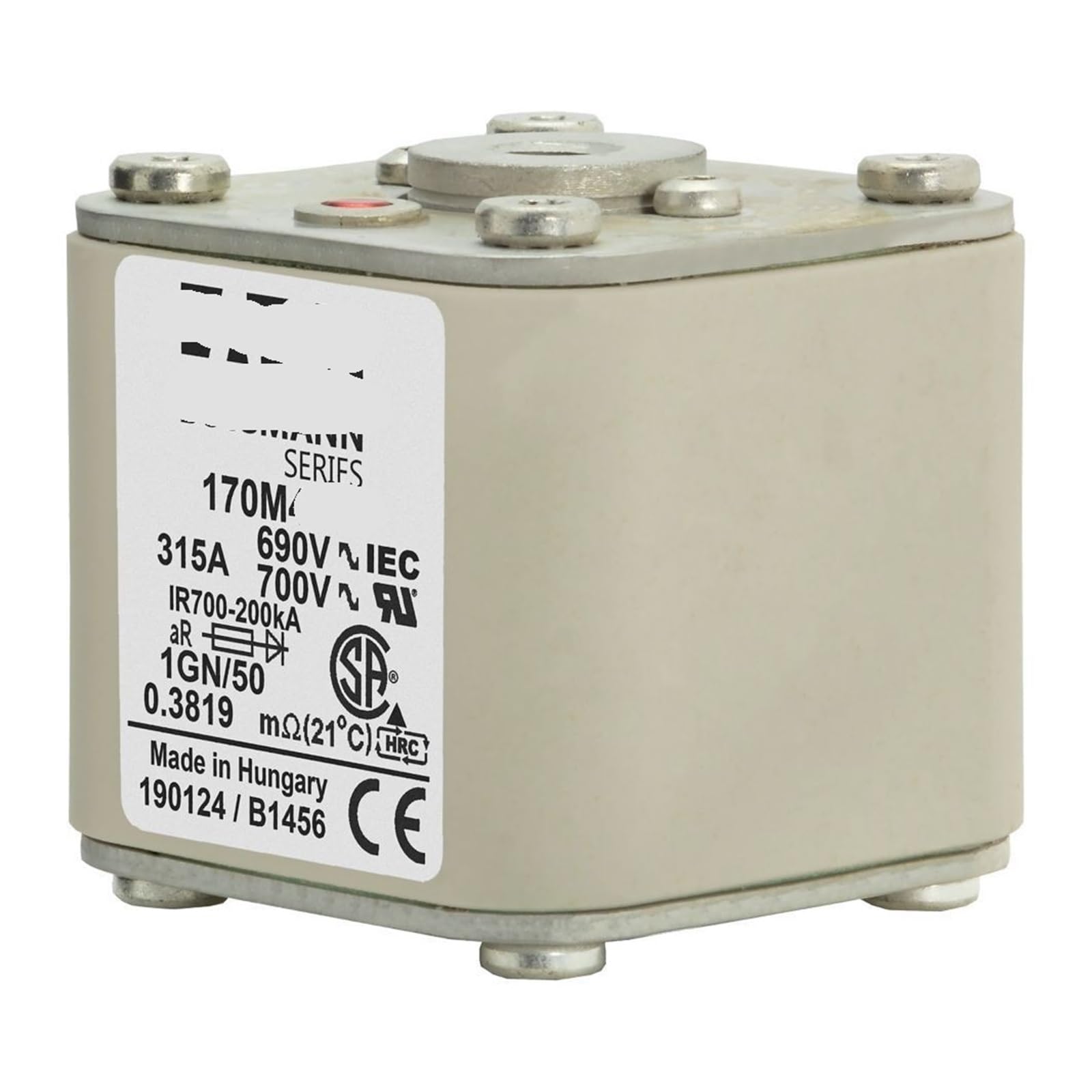 QRUYHBAJU 690V Fuse 170M4512 Fuse 170M4512