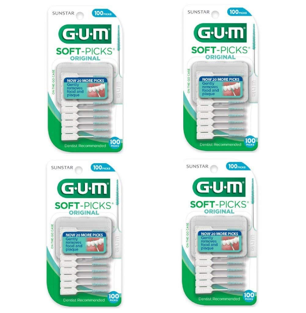 GUMPack of 4 Soft-Picks Original (400)