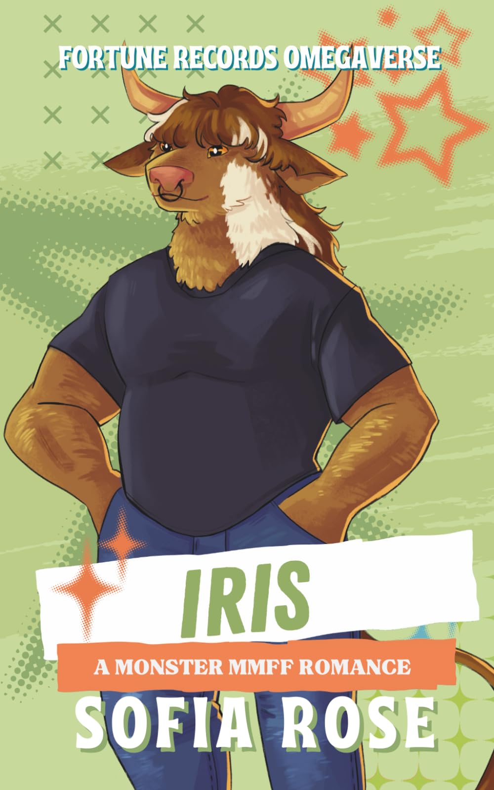 Iris: A Bi4Bi Monster Romance: A Monster MMFF Romance: 3 (Fortune Records Omegaverse)