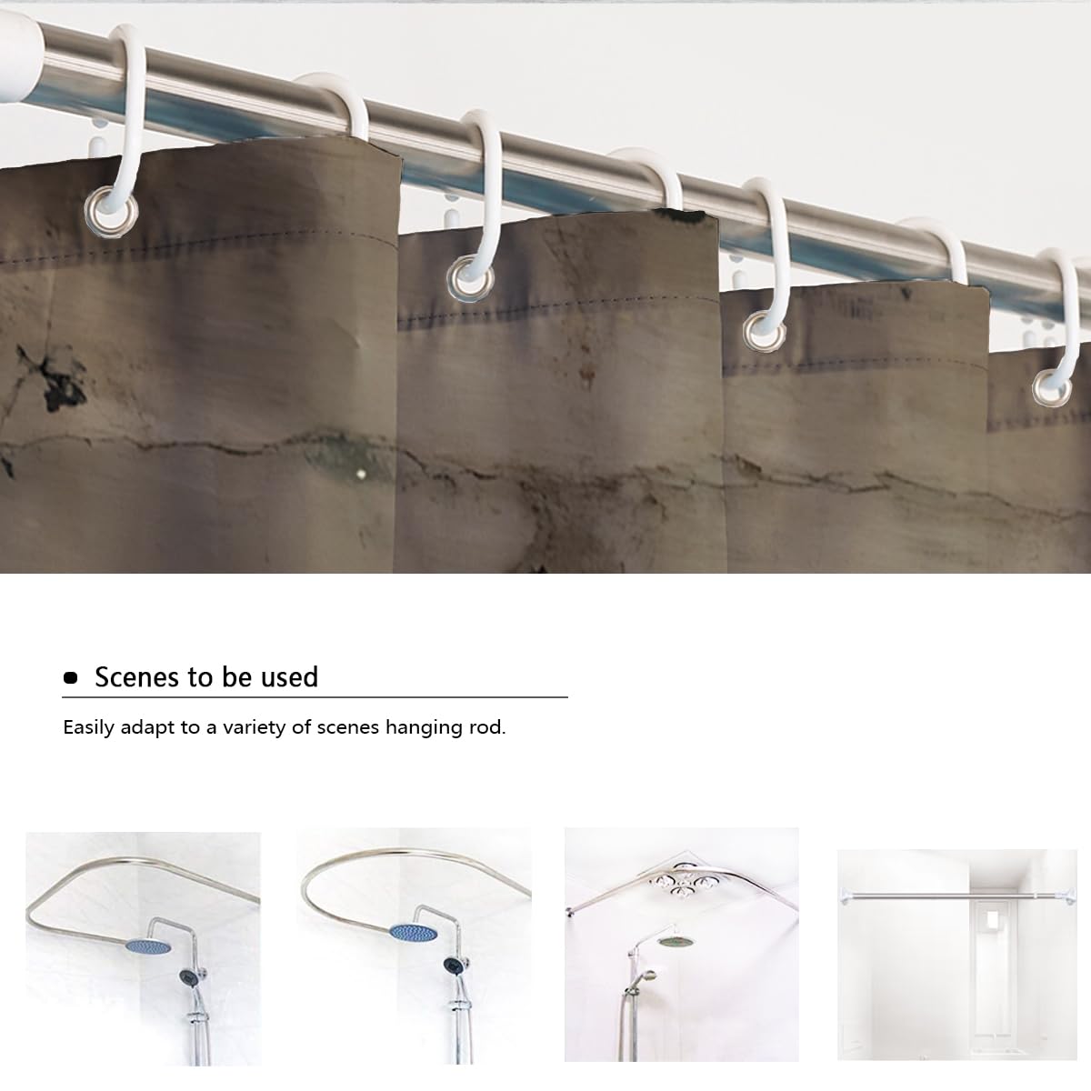 Cortina Ducha niña con Globo Deco baño W150xL200 cm