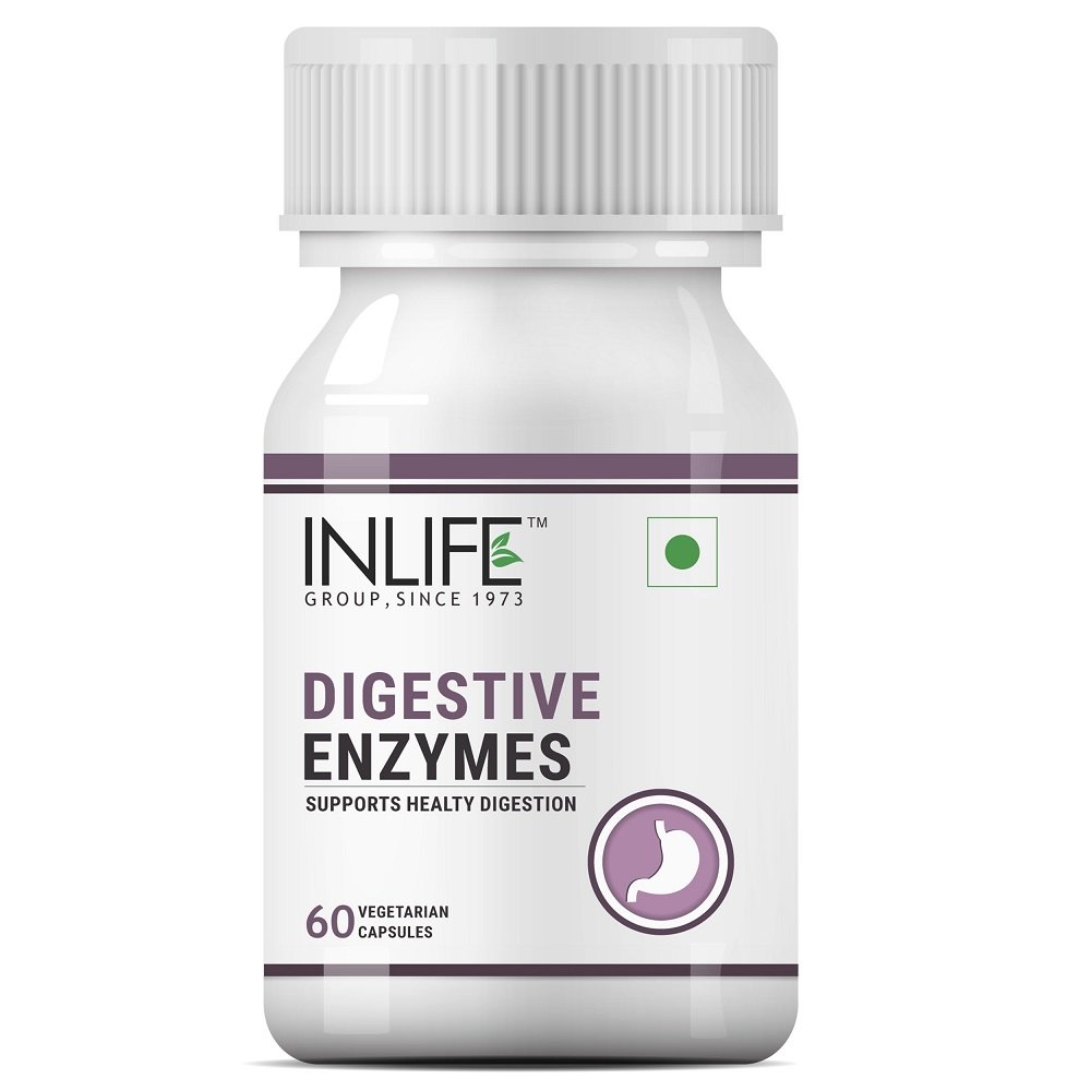 Buy INLIFE Digestive Enzymes Supplement for Digestive Support 60