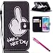 Galaxy S6 edge Case, Firefish [Kickstand] PU Leather Flip Purse Case Slim Bumper Cover with Lanyard Magnetic Skin for Samsung Galaxy S6 edge + including One Stylus-Hand