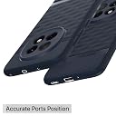 Pikkme Back Cover for Oppo F29 Pro 5G Camera Protection 3D Hexa Cube Design Silicone Protective Bumper Case (Blue) gallery image