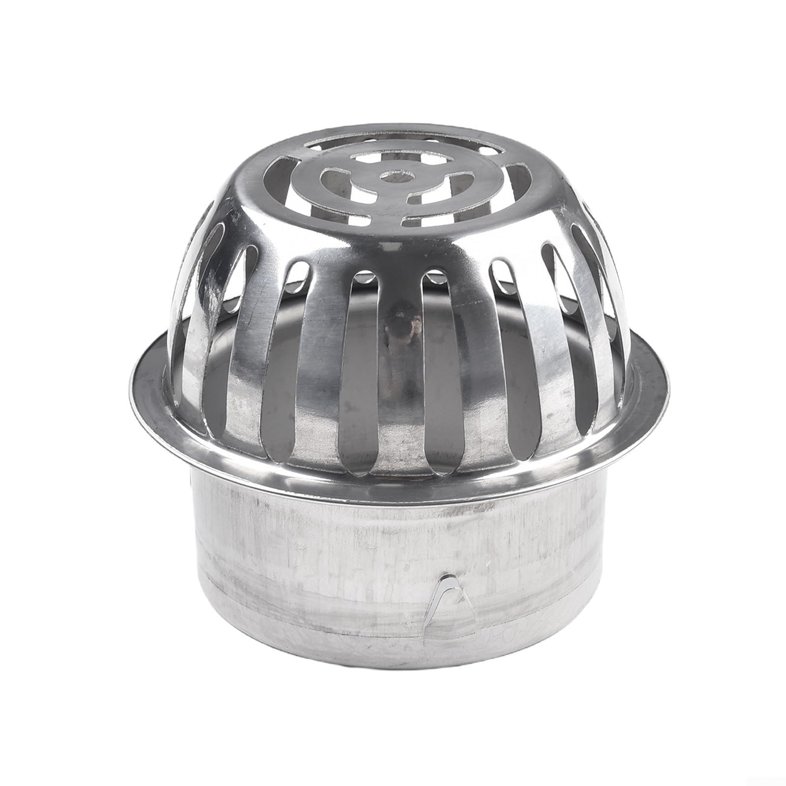 Stainless Steel Roof Floor Drain Filter, Anti-Clog Gutter Guard for Leaves & Debris, Outdoor Balcony Sewer Strainer (50-200mm)(150mm)