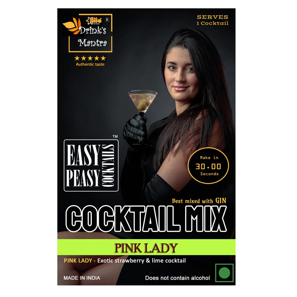 LILLE PRO FOODS - PINK LADY COCKTAIL MIX - 4 SERVE