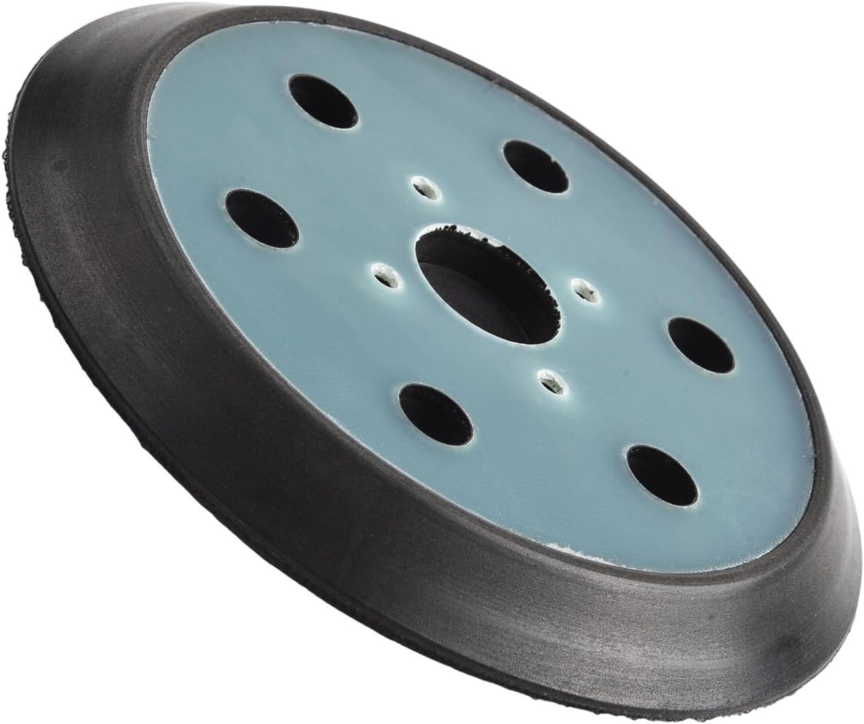 6 Inch 6 Hole Sanding Pad Hook And LOOPs 150mm Backing Pad PU Material Replacement For Random Sander Flexible Contour Woodworking