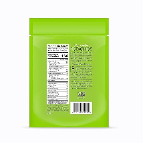 Miniatura 2 de Wonderful Pistachios - Pistachos sin cáscara tostados y salados bolsa resellable de 24 onzas 1 paquete