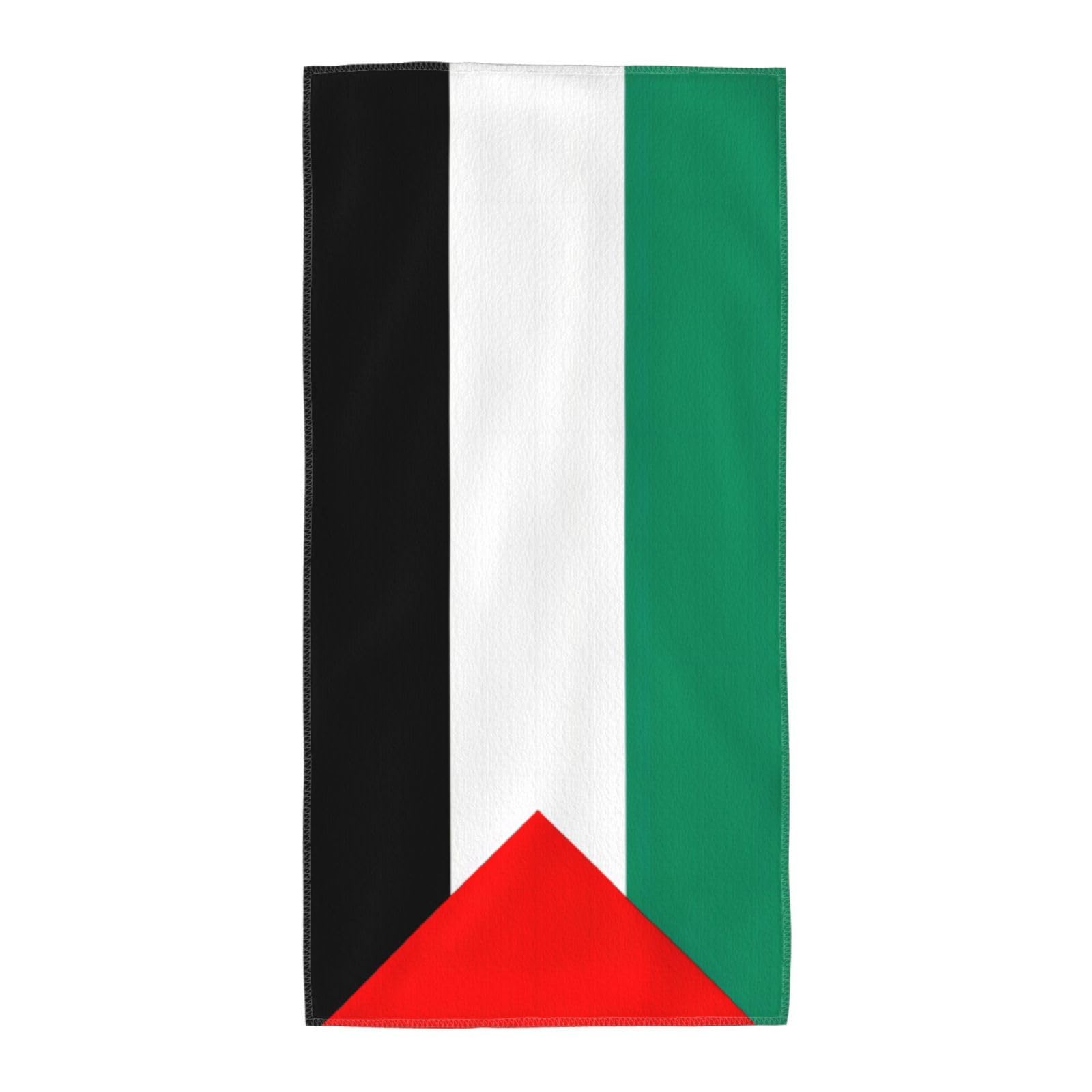 DIEzig Palestine Flag Fashion Printed Long Bath Towel For Pool Side Seaside Holiday