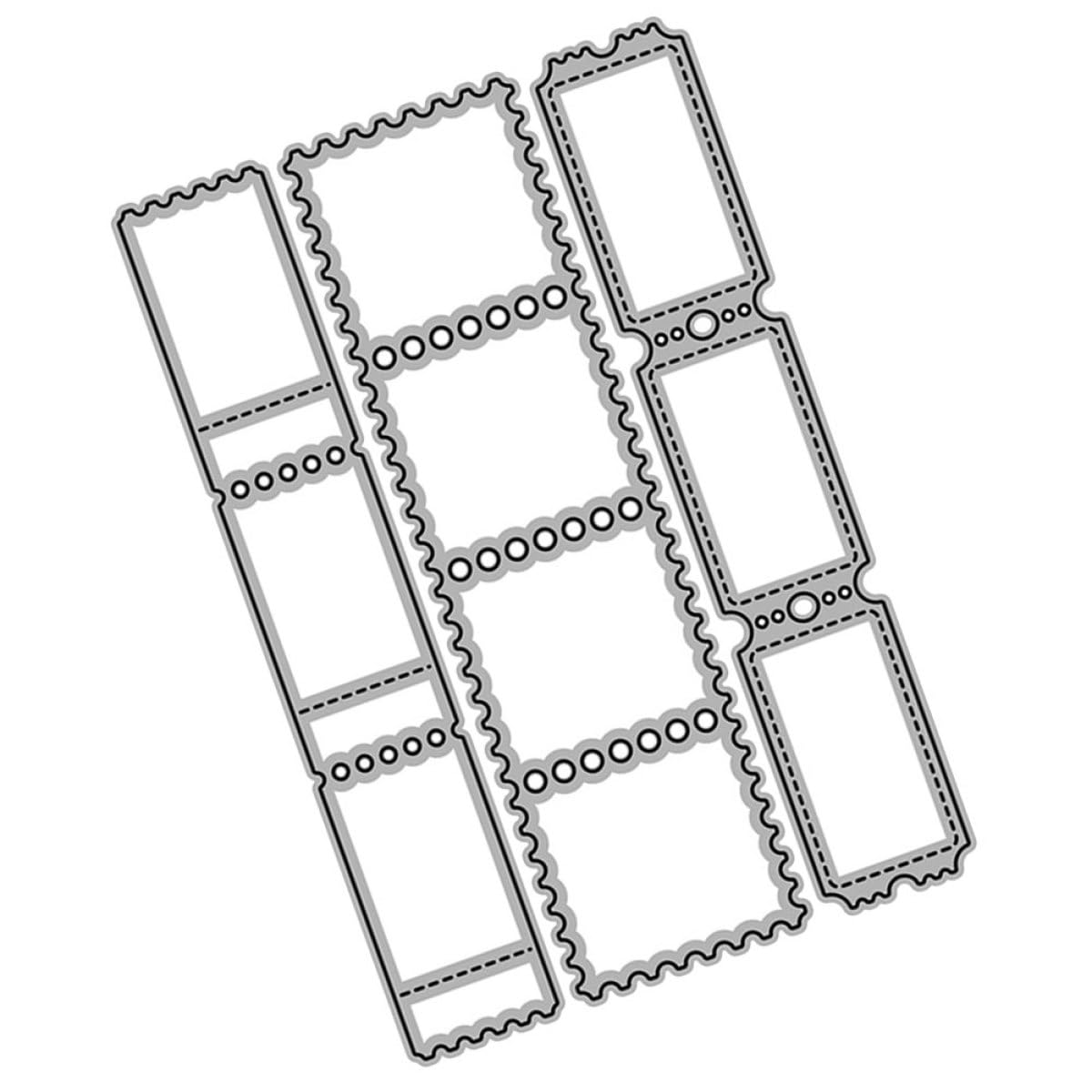 BESTonZON Troqueles de Corte para Manualidades Sellos en Acero al Carbono, Diseño de Flor Pulido Liso, Resistente y Fácil de Usar para Proyectos DIY y Artesanía
