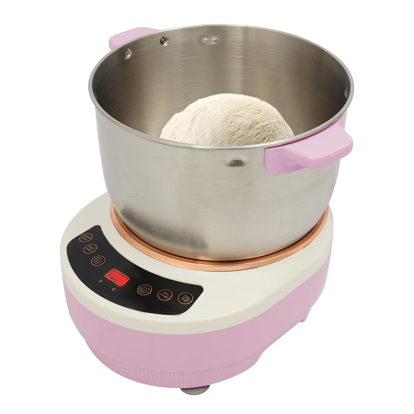 Robot de cocina 7L, amasadora para hornear con cuenco de acero inoxidable