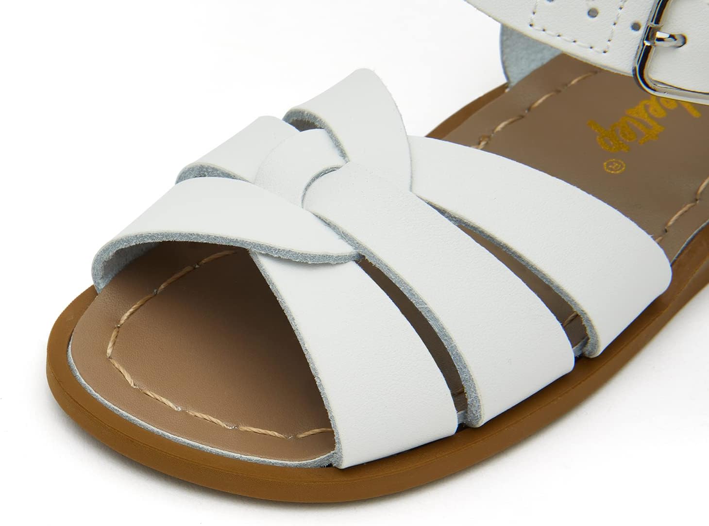 Weestep Toddler Little Kid Girls Summer Sandals | Adjustable Fit, Hook-and-Loop, Elastic Band, Quick-Dry