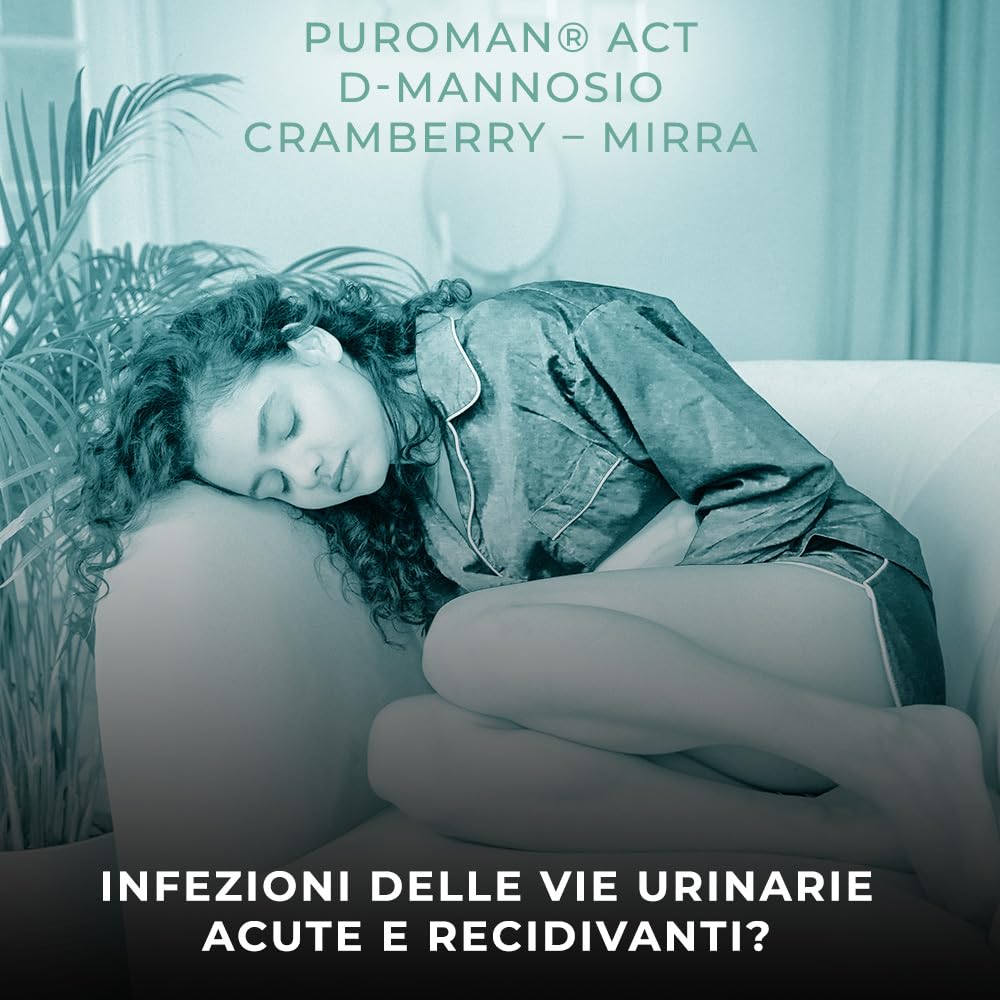 Puroman Act D-mannosio e Cranberry 70g Dr.Tili