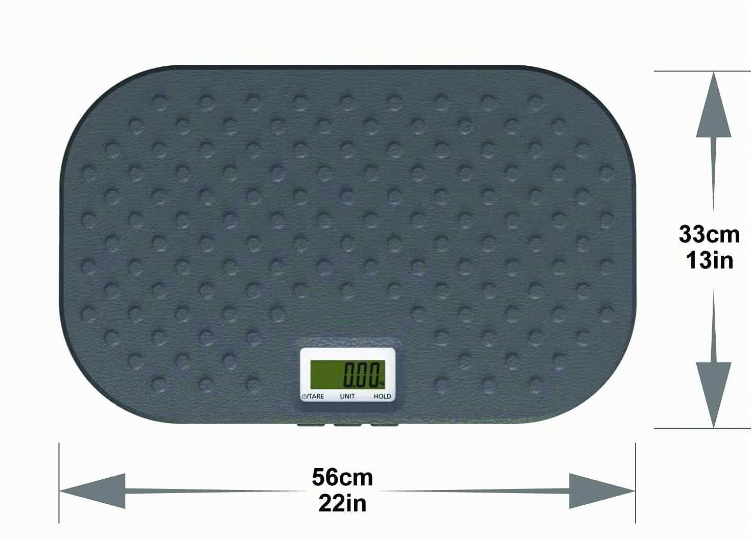 i-pouch 40Kg Digital Pet Vet Báscula Veterinaria Peso Dieta Básculas Electrónica amplia plataforma 10g precisión