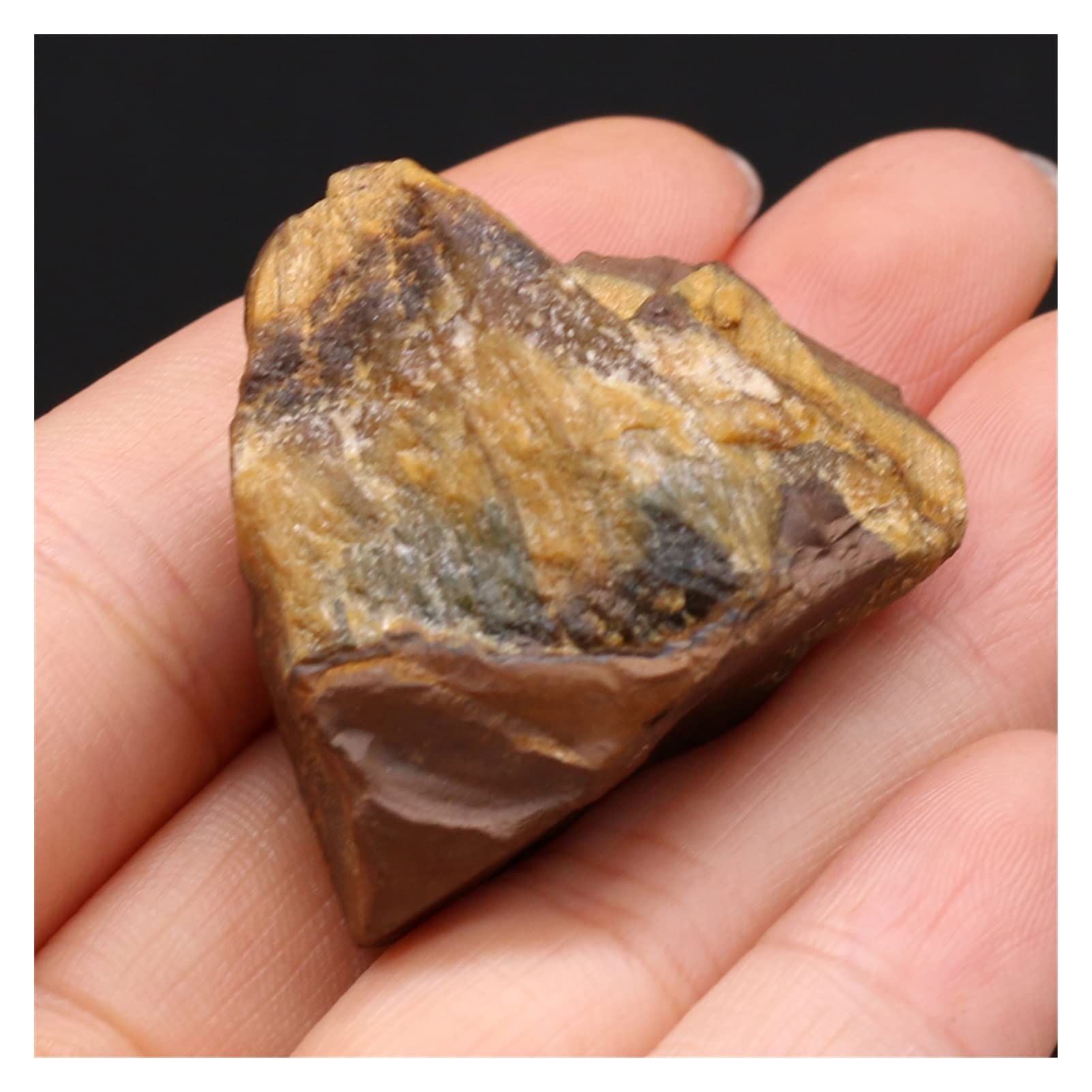 Tiger Eye Stone brute : cristal de guérison contre le stress