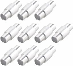 10 pezzi Skate Spacer, pattinaggio scarpe cuscinetto ruota distanziatore in lega di alluminio Skate distanziatore in linea