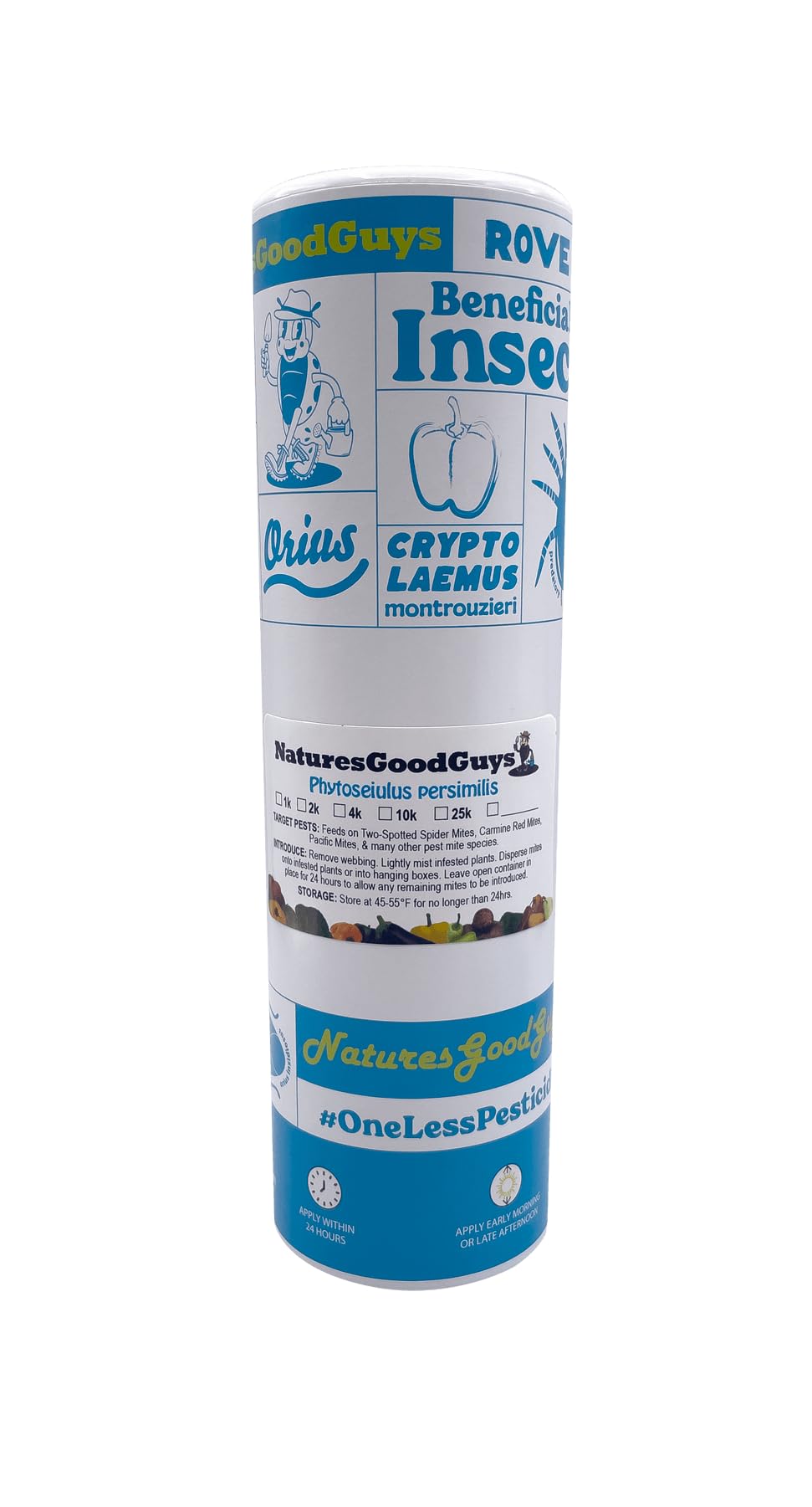 20,000 Live Adult Predatory Mites - P. persimilis - Ships Next Business Day!