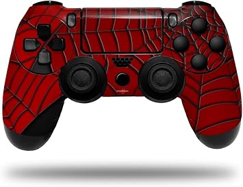 Decal Vinyl Skin Compatible with Sony PlayStation 4 Controller Spider Web Controller NOT Included