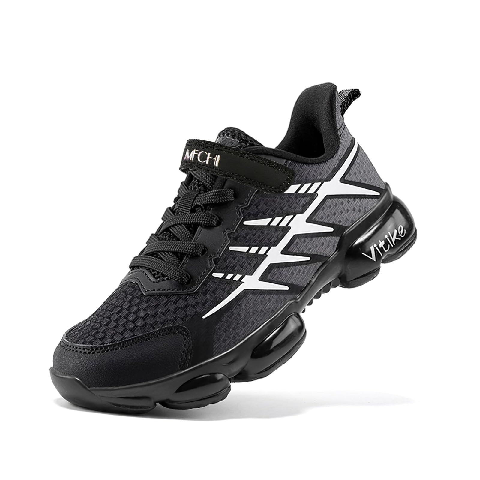 JMFCHI Boys Girls Kids' Sneakers Knitted Mesh Sports Shoes Breathable Lightweight Running Shoes for Kids Fashion Athletic Casual Shoes