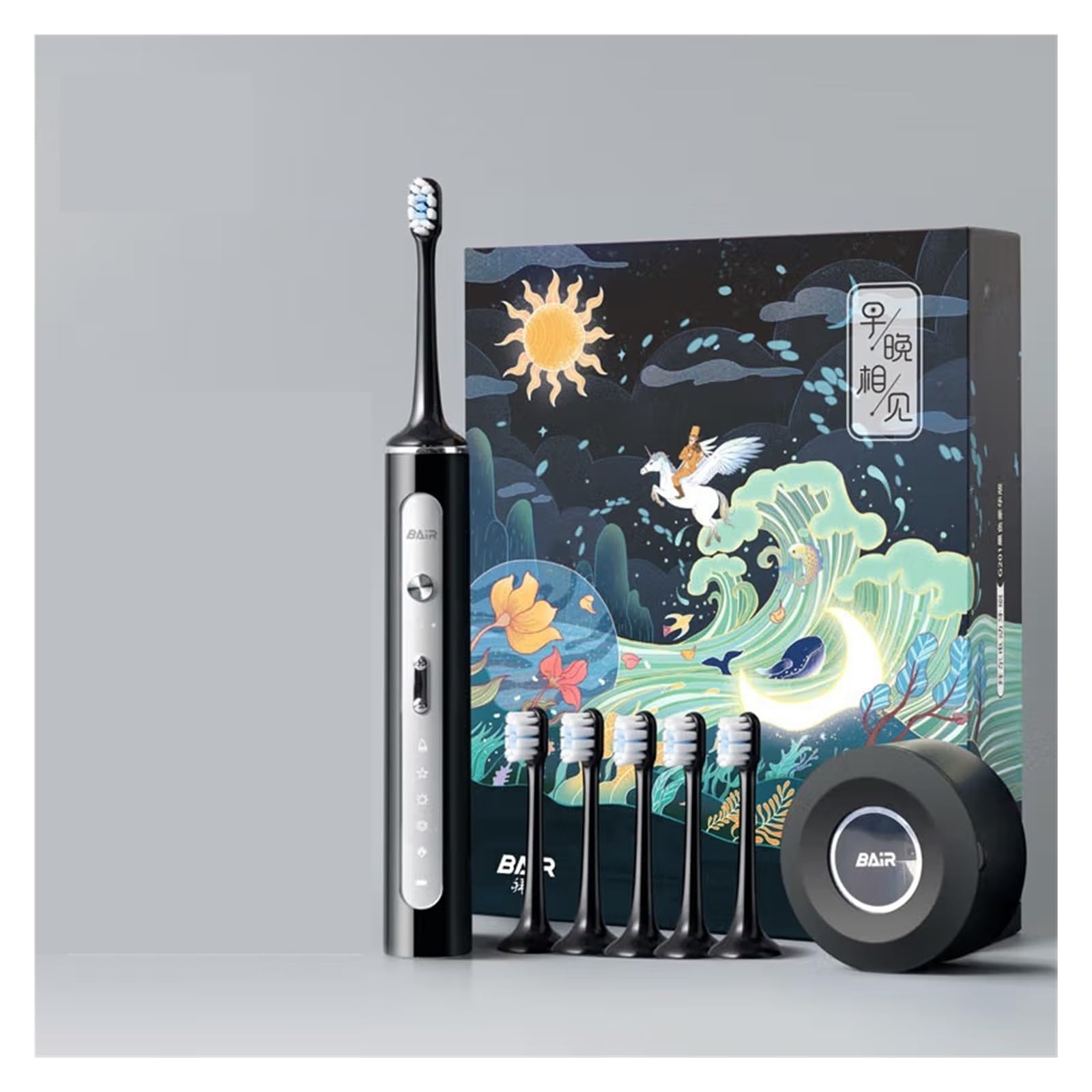 Bayer G2s Pro Smart Disinfection Electric Toothbrush Sweep Vibration Deep Cleaning Soft Hair Vibration for Adults Sonic Student Couple Fully Automatic Men-image-18
