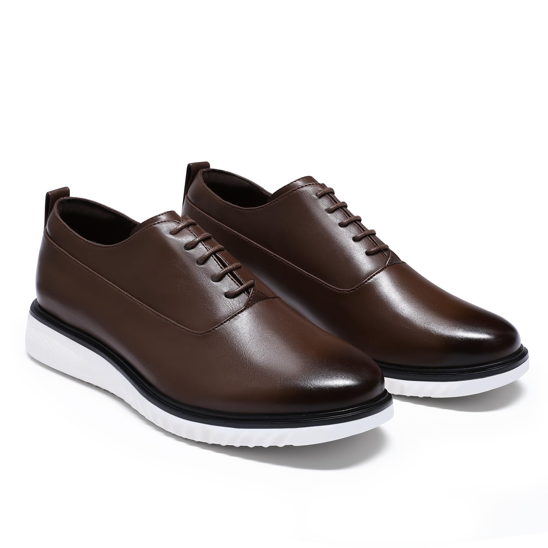 Allthemen Herren Schnürschuhe Business Anzugschuhe Sneaker Lederschuhe Sportlich Schuhe Casual Halbschuhe