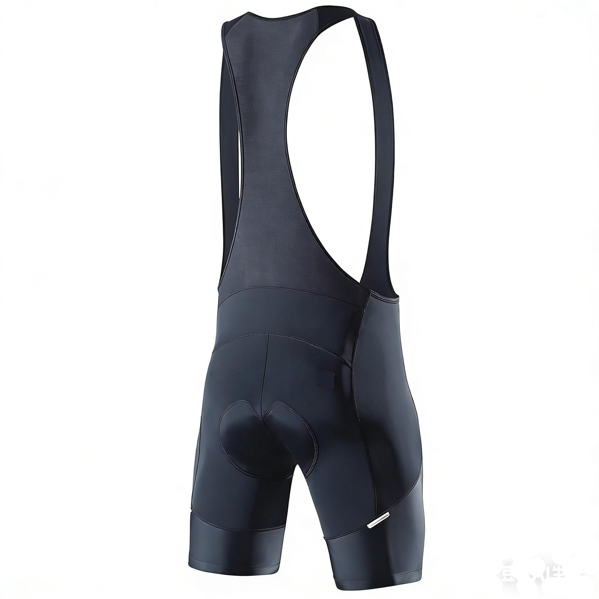 Culotte Ciclismo Hombre,Culotte Ciclismo Mujer Pantalones Cortos de Babero de Ciclismo de Verano MTB MTB Pantalones de Babero de Bicicleta Transpirable Secado rápido reflexivo