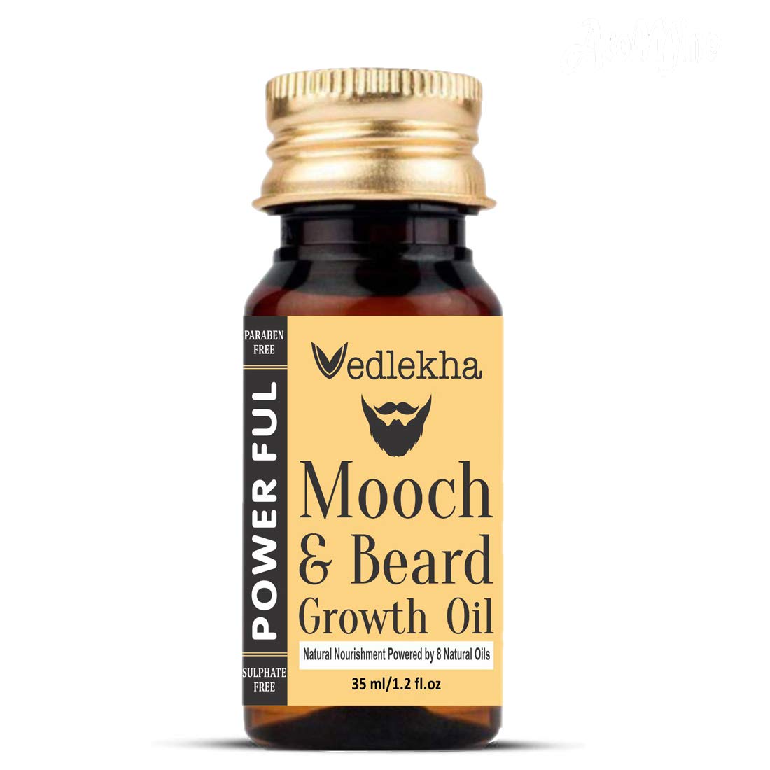 Vedlekha New Beard Growth Oil & Mustache Growth Oil, 35ml