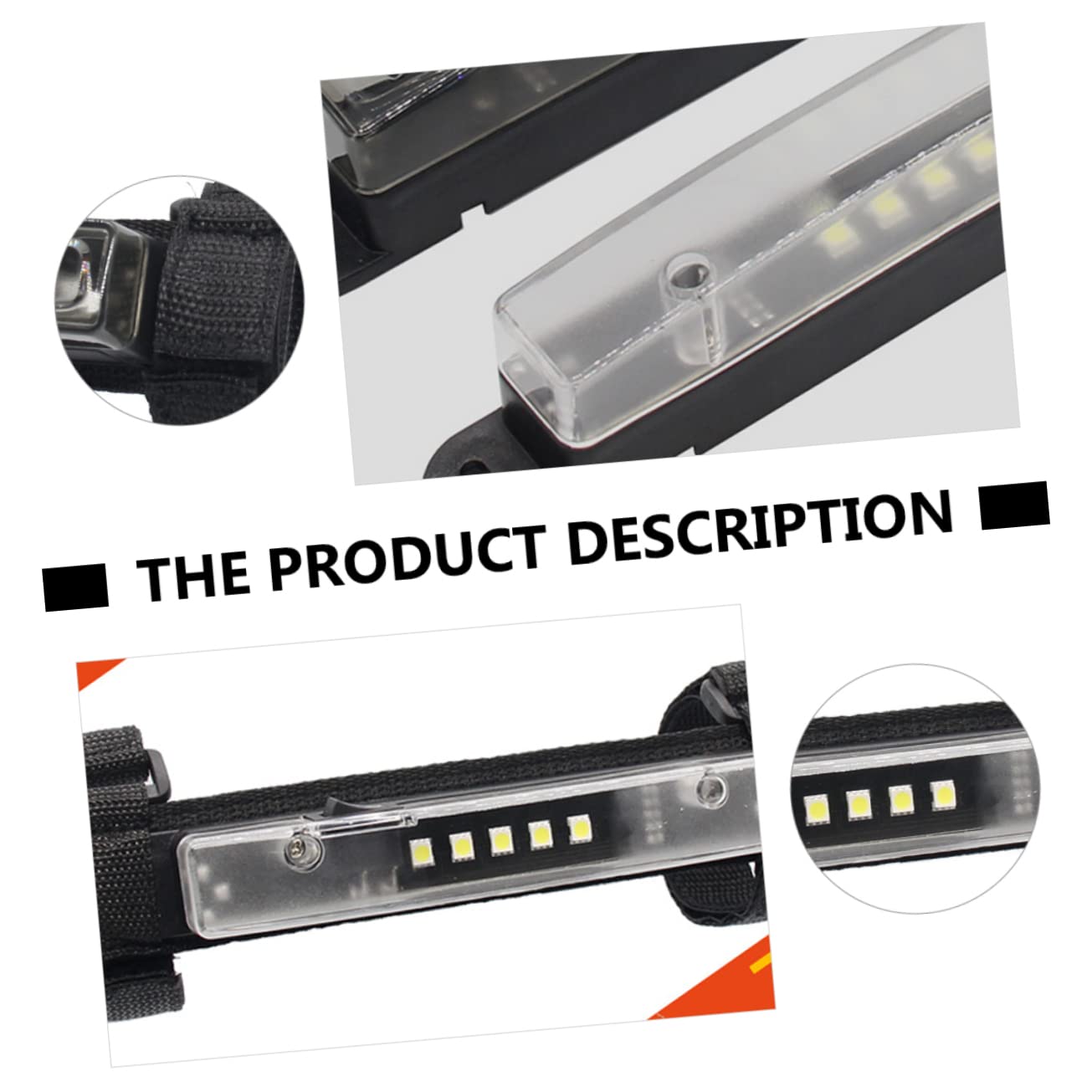 Luz de Jaula Antivuelco para ATV y Carrito de Golf, Luz LED de Techo Negra Instalación Flexible sin Taladro para Vehículo Todoterreno