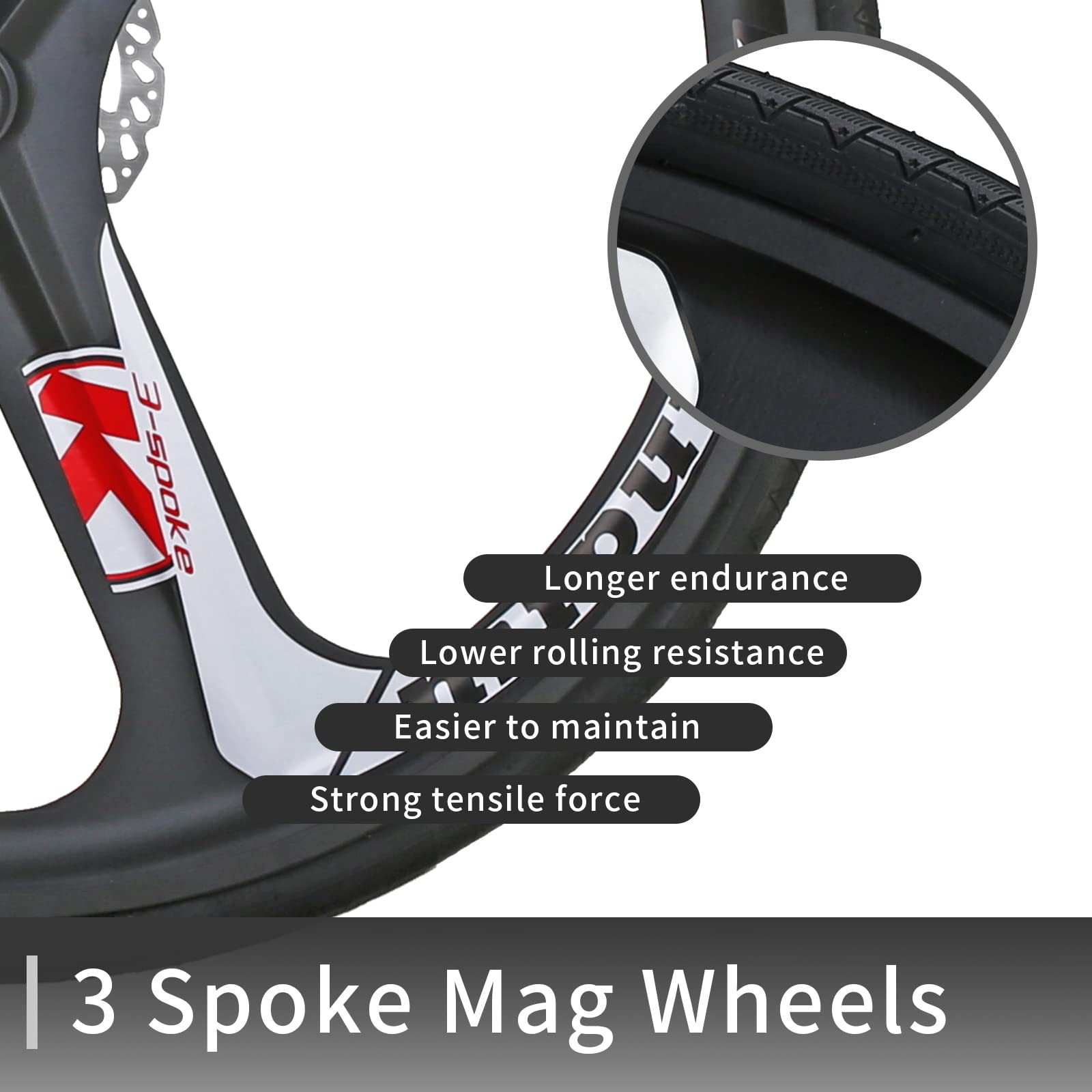 EUROBIKE OBK Road Bike 700C Wheels 21 Speed Daul Disc Brakes Mens or Womens Bicycle Cycling 54cm/49cm Frame (54cm Wheel 3)