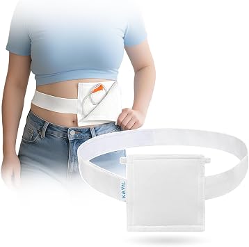 Feeding Tube Belt G Tube Holder | Adjustable 28"-37" G-Tube, PEG-J & PD Catheter Pad Cover | Abdominal Support Band for Peritoneal Dialysis & Gastrostomy | GTube Essential Supplies & Accessories