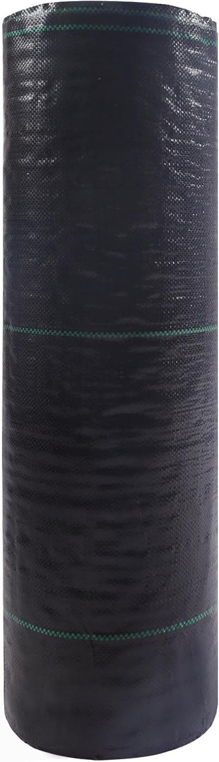6ft x 100ft Landscape Fabric Durable Weed Barrier Mats Prevent Weeds, Easy Install Weed Blocker, Premium Weed Barrier Fabric