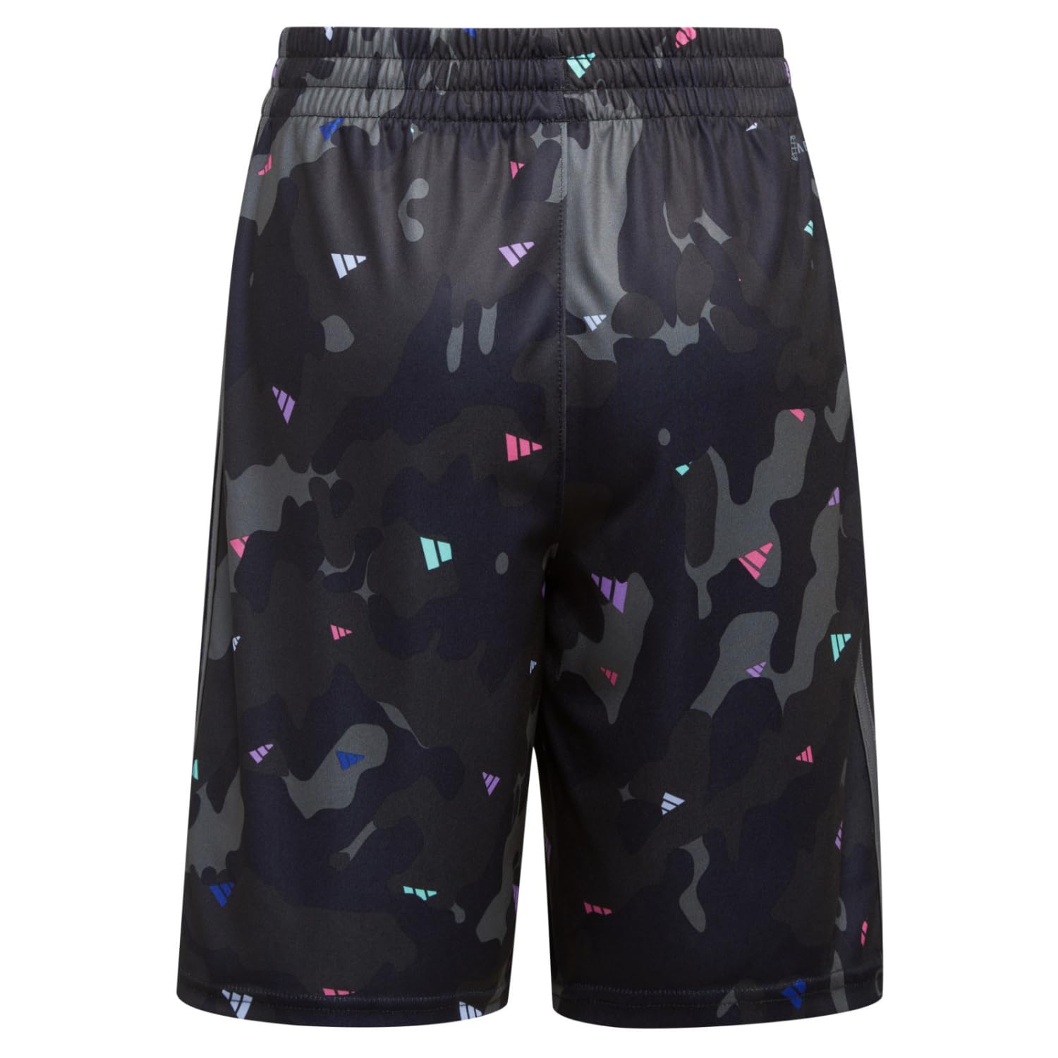 adidas Pantalones cortos de camuflaje para niños con estampado completo (niños pequeños)