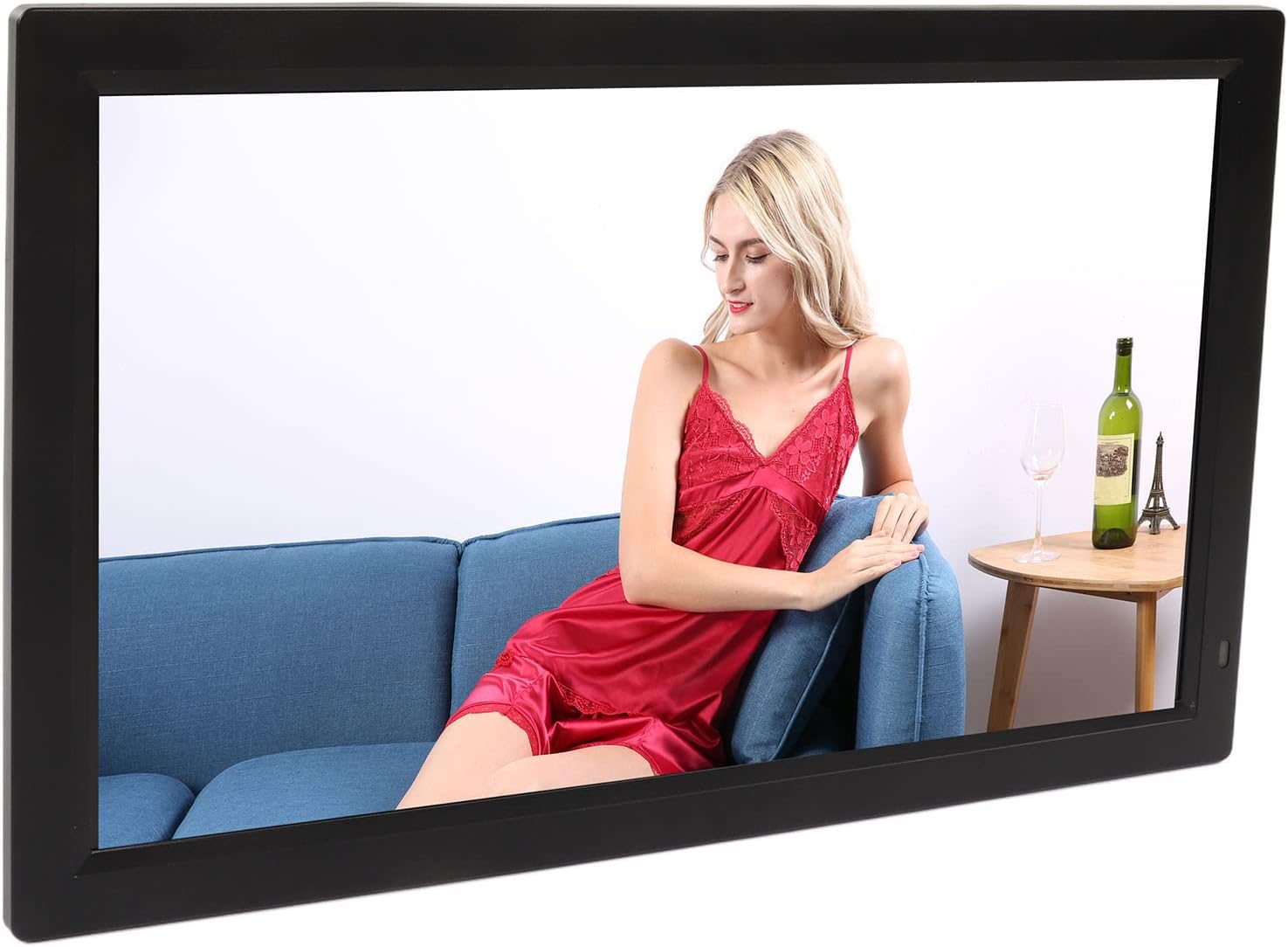 1080P HD Large Digital Picture Frame 24 Inch, Digital Photo Frame HDMI Video Player with Remote