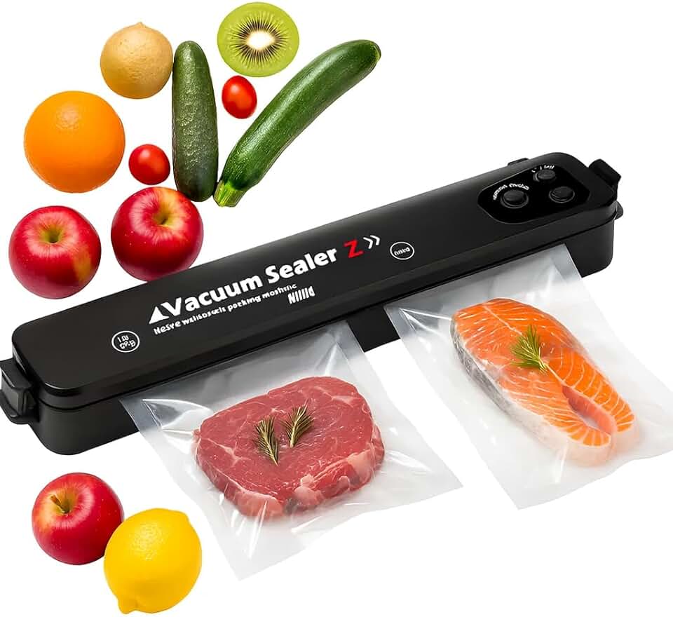 Máquina Seladora Vácuo Portátil Alimentos Domestica Embalagem