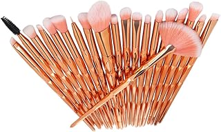 Baluue Juego de 20 brochas de maquillaje con ...
